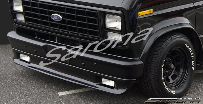 Custom Ford Econoline Van  All Styles Front Lip/Splitter (1975 - 1991) - $390.00 (Part #FD-027-FA)